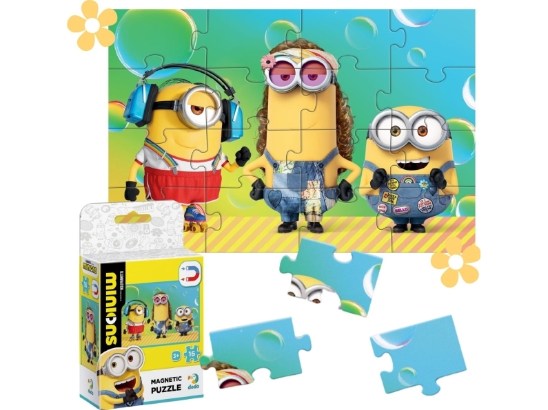 Magnetisches Minion-Puzzle