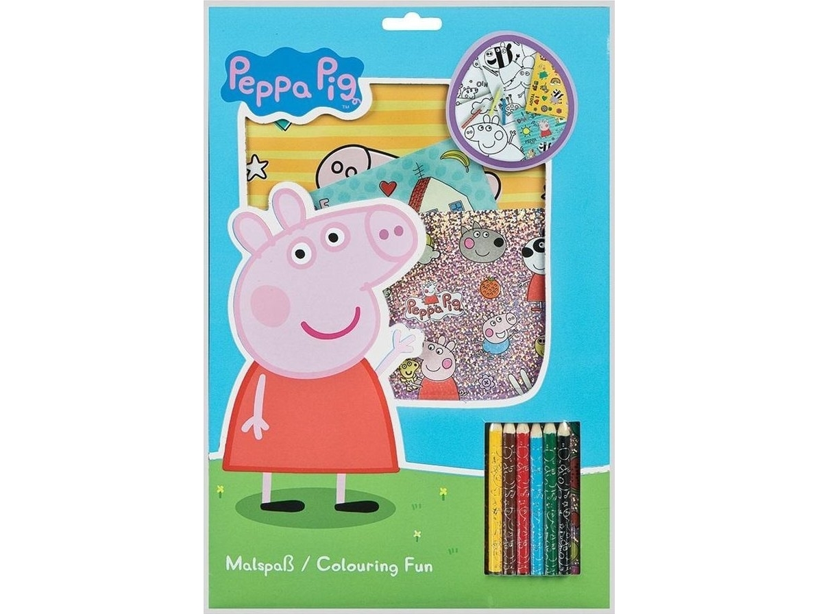 Peppa Pig Farvelægningssæt 33El