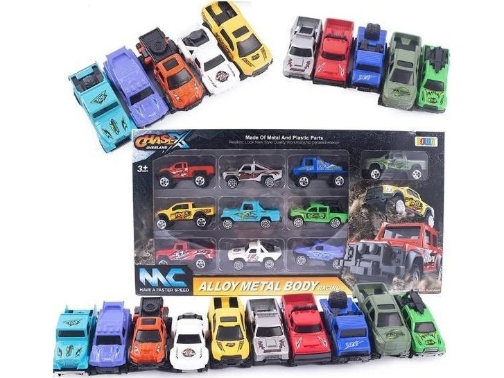 Off-Road Metalbiler 10 Stk