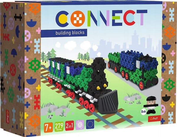 Trefl Trefl Connect Blokke Tog/Lastbil L 61976