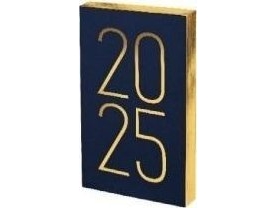 Kalender 2025 Art Dns Marineblå