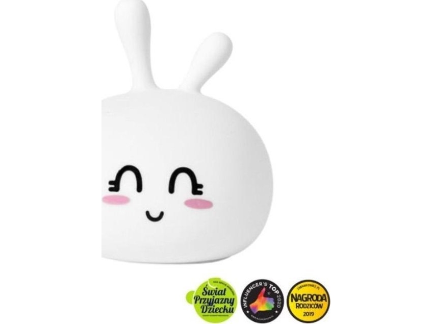Kaninchen Sweetie Silikonlampe Weiß