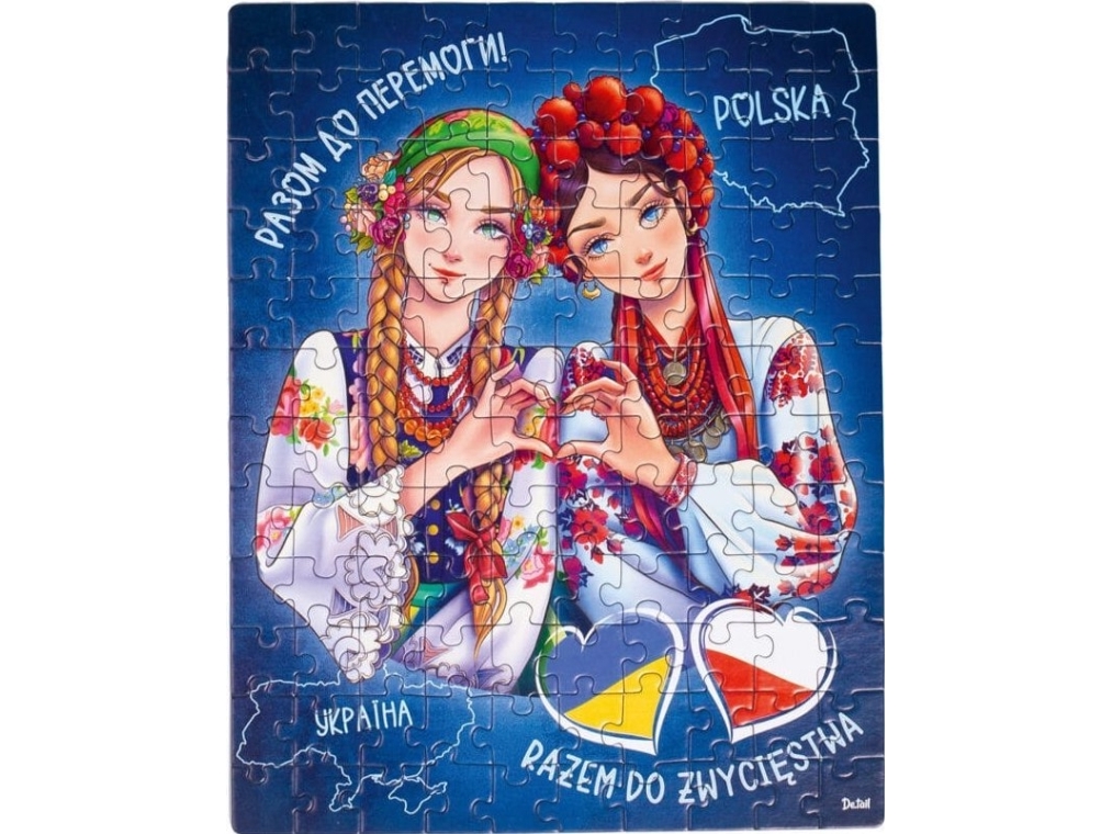 Roter Kafer Puzzle Kobiety Ukraine Polen 120 Elements Roter Kafer