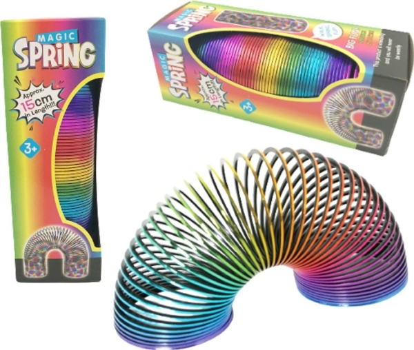 Pegasus Toys Magic Spring Regnbuefarvet fjeder