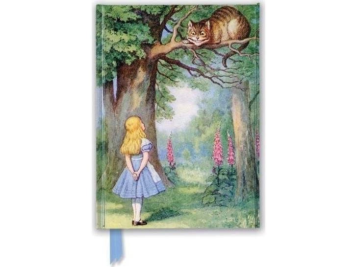 Muistilappu A5 linja TW Liisa Ihmemaassa ja kissa