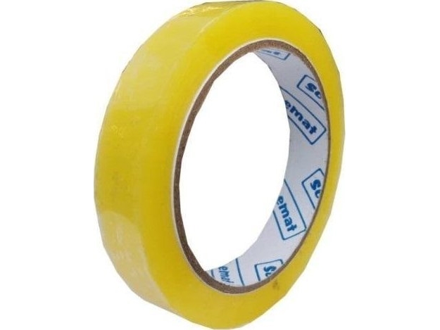 Tape 18mm x 60m transparent 8 stk.
