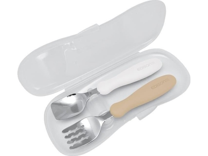 Karl Hausmann Stalo įrankiai EDISONmama, nuo 18 mėn. su dėklu MILK/POTATO, KJ2838