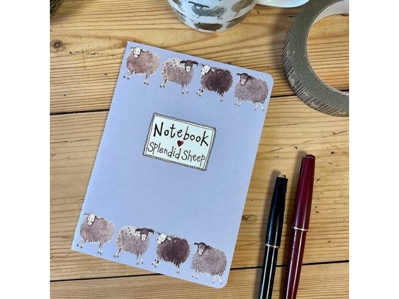 Notebook A5/40K Linie Snm07 Schaf
