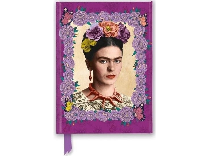 Notizblock A5 Linie Tw Frida Kahlo Violett |