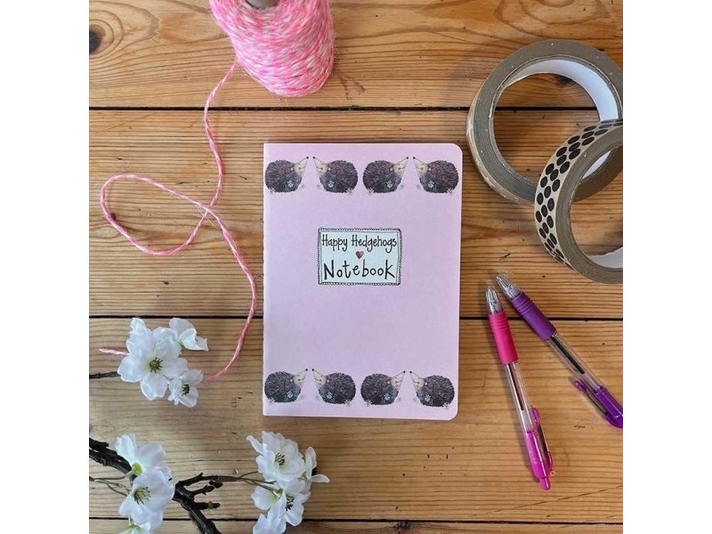 Notebook A5/40K Linie Snm15 Glückliche Igel