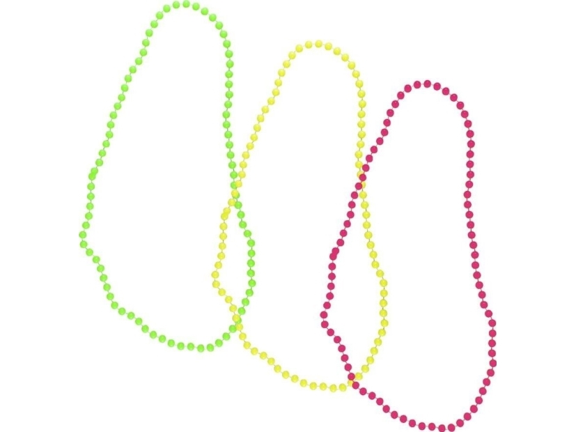 Set med neonhalsband 3st | Utomhus - Outdoor utrustning - Neonpinnar | GameStuff