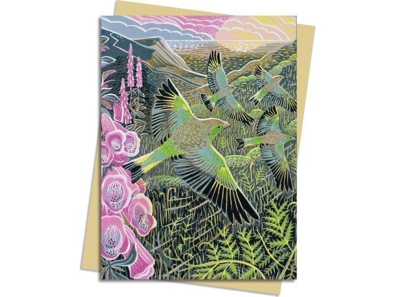 B6-Karte Fingerhüte Und Finken Annie Soudain