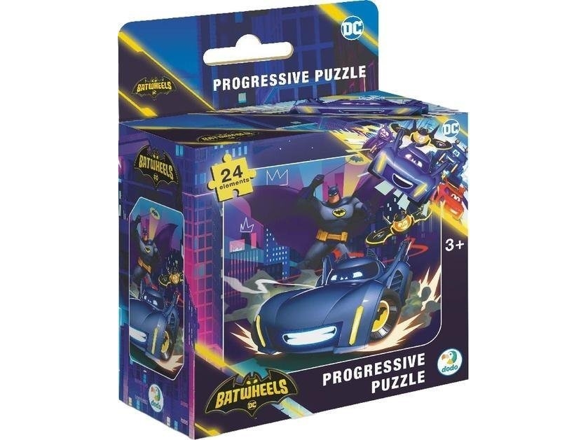 Puzzle 24 Batwheels, Batmobil Bam