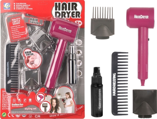 Schönheitsset Friseur Haartrockner Rollenspiel 1 Stück