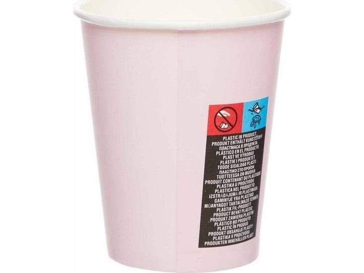 Oxe engångskoppar i papper 237 ml 8 st | Catering - Engångsservis - Tallrikar | GameStuff