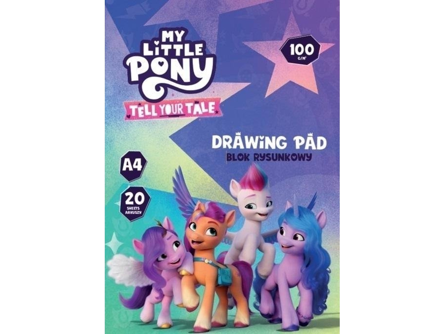 Astra tegneblok A4/20K My Little Pony (10 stk) ASTRA