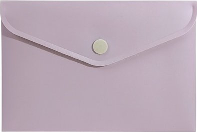 Biurfol Clasp konvolutmappe A6 PP pink soft touch BIURFOL