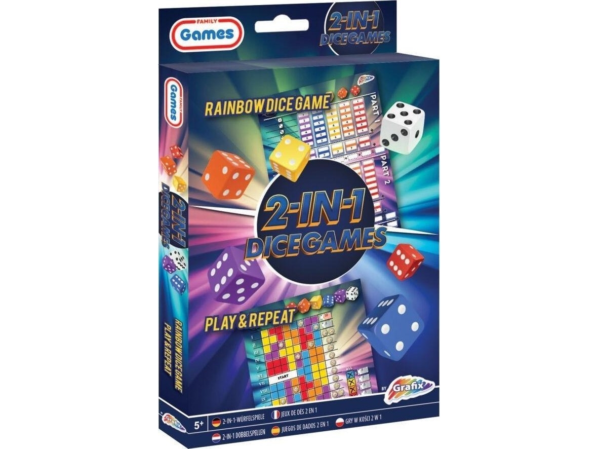 Würfelspiele 2-In-1 Taschen-Version