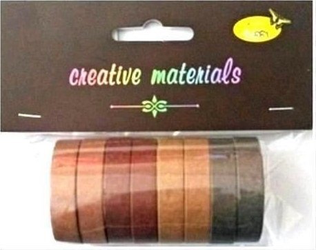 Tape-/papirstrimler brune 10 mm 8 stk