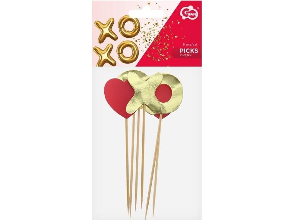 GoDan pisker/pikies XO Xo, 6 stk