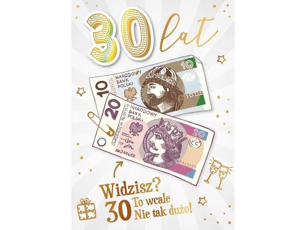 Geburtstagskarte 30
