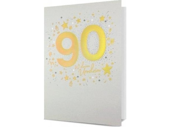 B6 Birthday Card 90 | Skola & Hobby - Festdekorera - Presentinslagning | GameStuff