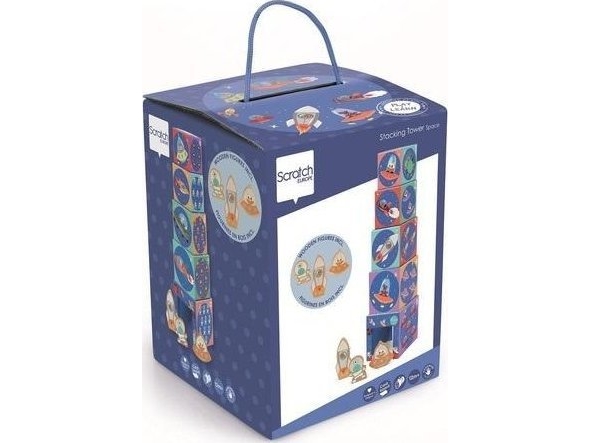 Educational pyramid with figures Cosmos