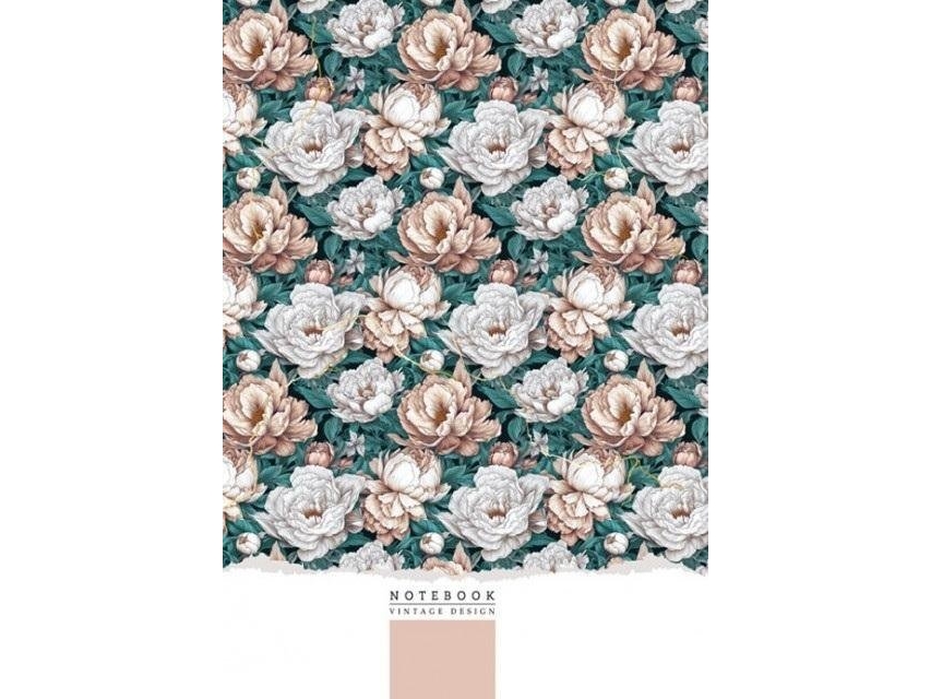 Notebook 145X197/64K Zeile Fresh Blumen |