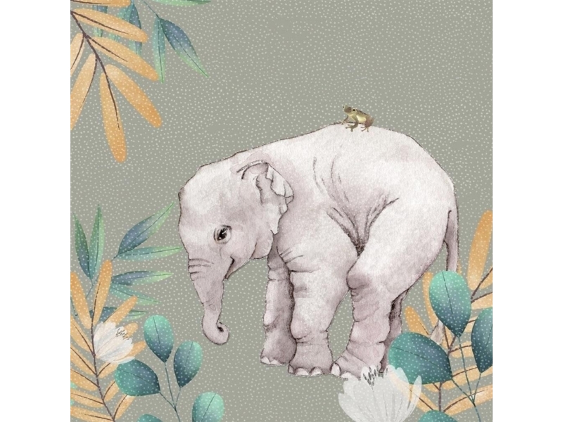 Swarovski square carnet CL4703 Elephant