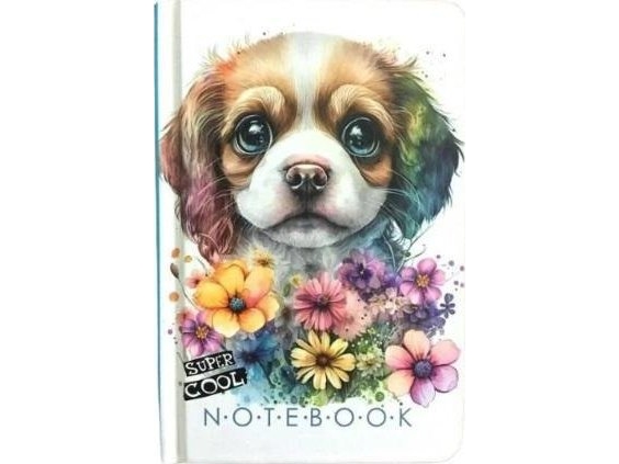 Notizblock 140X95/64K Einfarbig Fresh Dog |