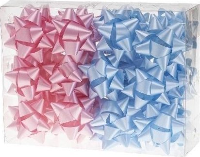 Rosette Blau/Rosa Matt Mittel 84159