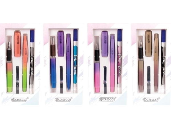 Skrive-/penne-sæt Go Pen Rainbow