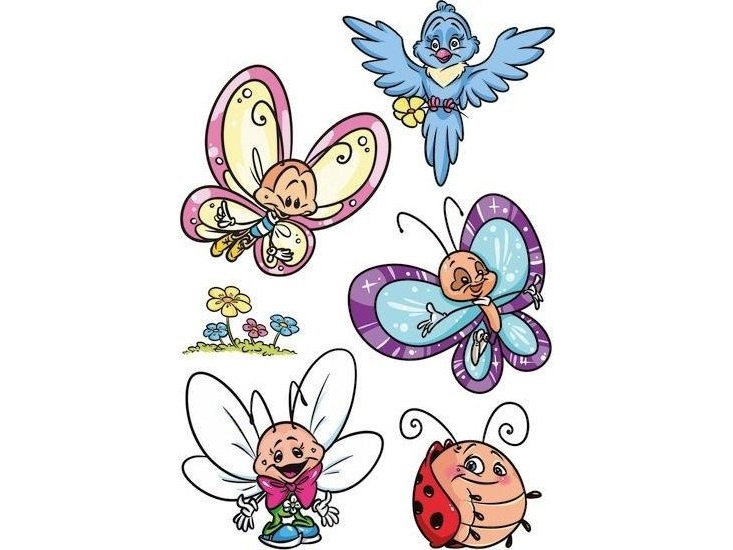 Tattoos - Glückliche Insekten