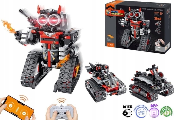 Cobi Technical RC-klodser 3in1Robot/Auto red.05567