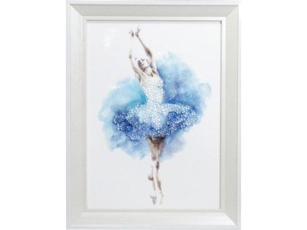 Ballerina Gemälde 24X34cm