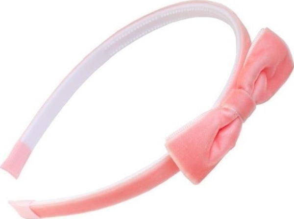 Pandebånd med veloursløjfe