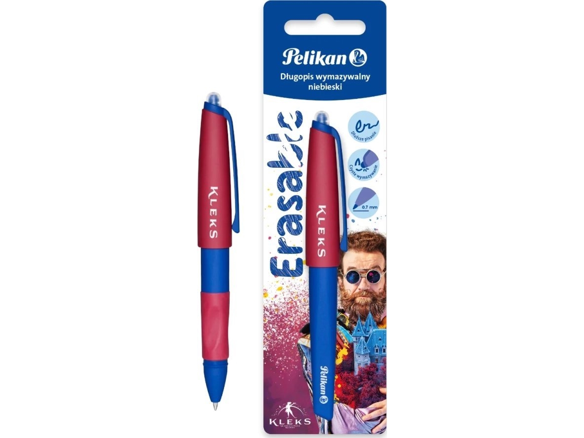 Pelikan Blank Radierbarer Kugelschreiber Blau