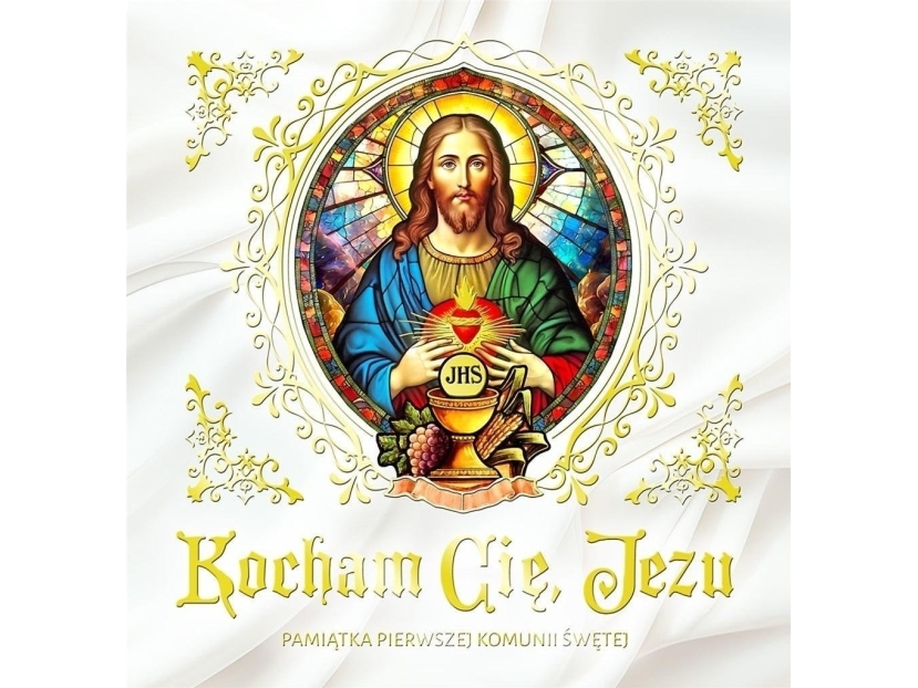 Jeg Elsker Dig, Jesus - Souvenir Fra Første Kommunion.