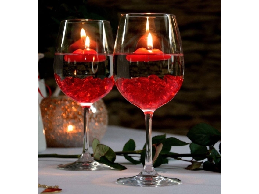 Romantic Floating Candles 6Pcs