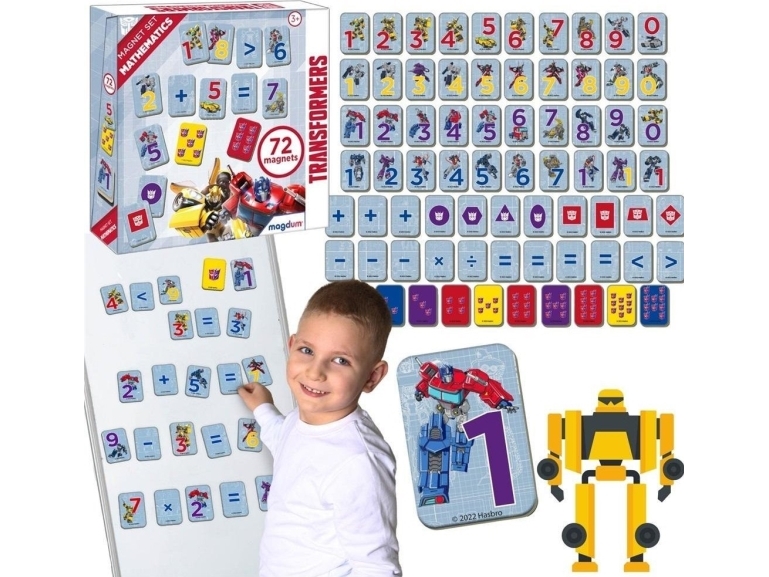 Transformers-Magneter Lærer At Tælle