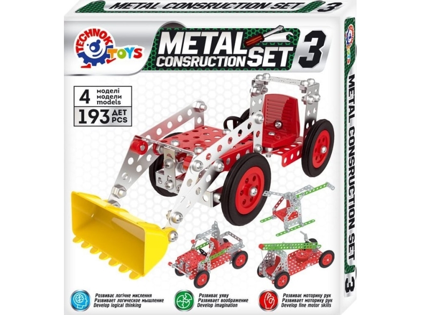 Metallkonstrukteur Spielzeug 6412