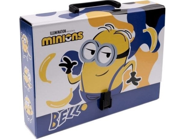 PORTFÖLJ MED HANDTAG - RESVÄSKA / MINIONER | Utomhus - Väskor & Resväskor - Dokumentväskor | GameStuff