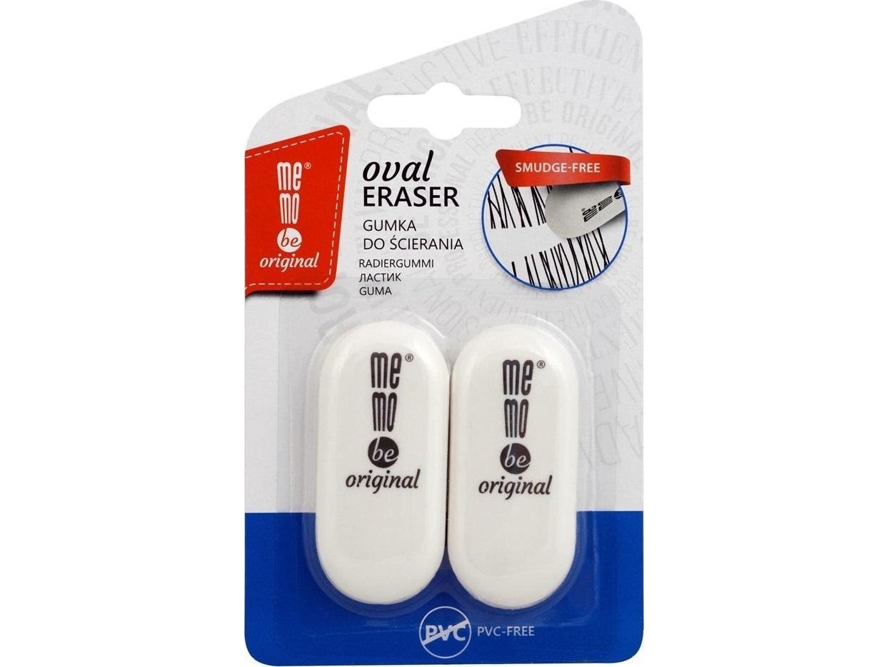 MemoBe suddgummi oval vit 2 st | Skrivredskap - Korrigeringsprodukter - Korrigeringsroller | GameStuff