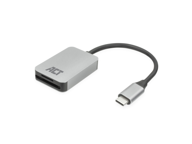 Act Ac7056 - Microsd (Transflash) - Microsdhc - Microsdxc - Sd - Sdhc - Sdxc - Grau - 5000 Mbit/S - Aluminium - Usb 3.2 Gen 1 (3.1 Gen 1) Type-C - 20