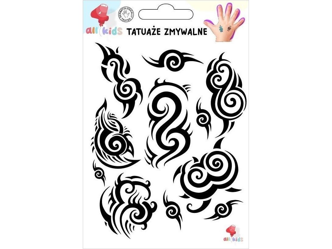 Vaskbare tatoveringer til børn Tribal