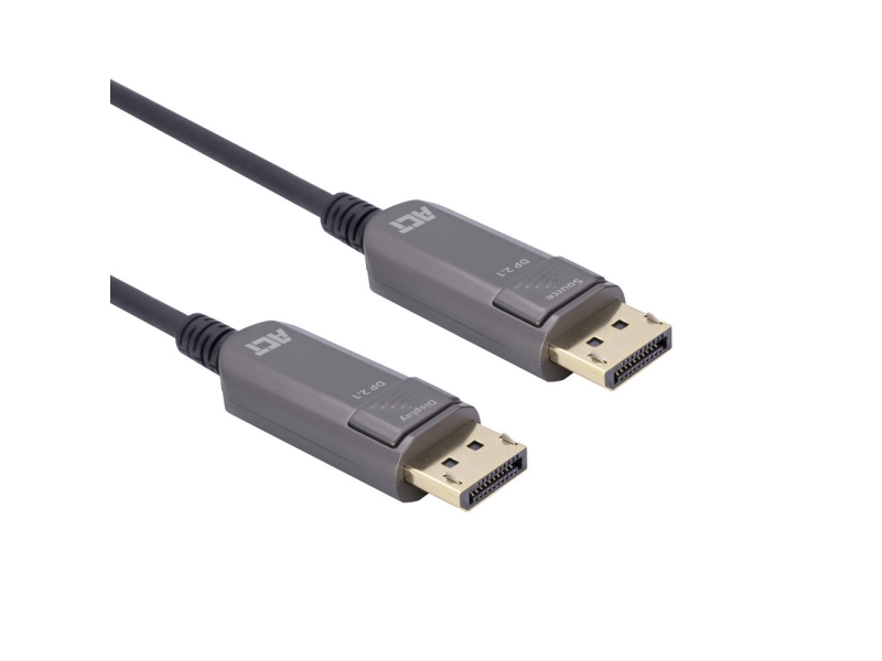 50 Meters 8K Displayport 2.1 Dp40 Uhbr10 Lszh Active Optical Cable (Aoc)