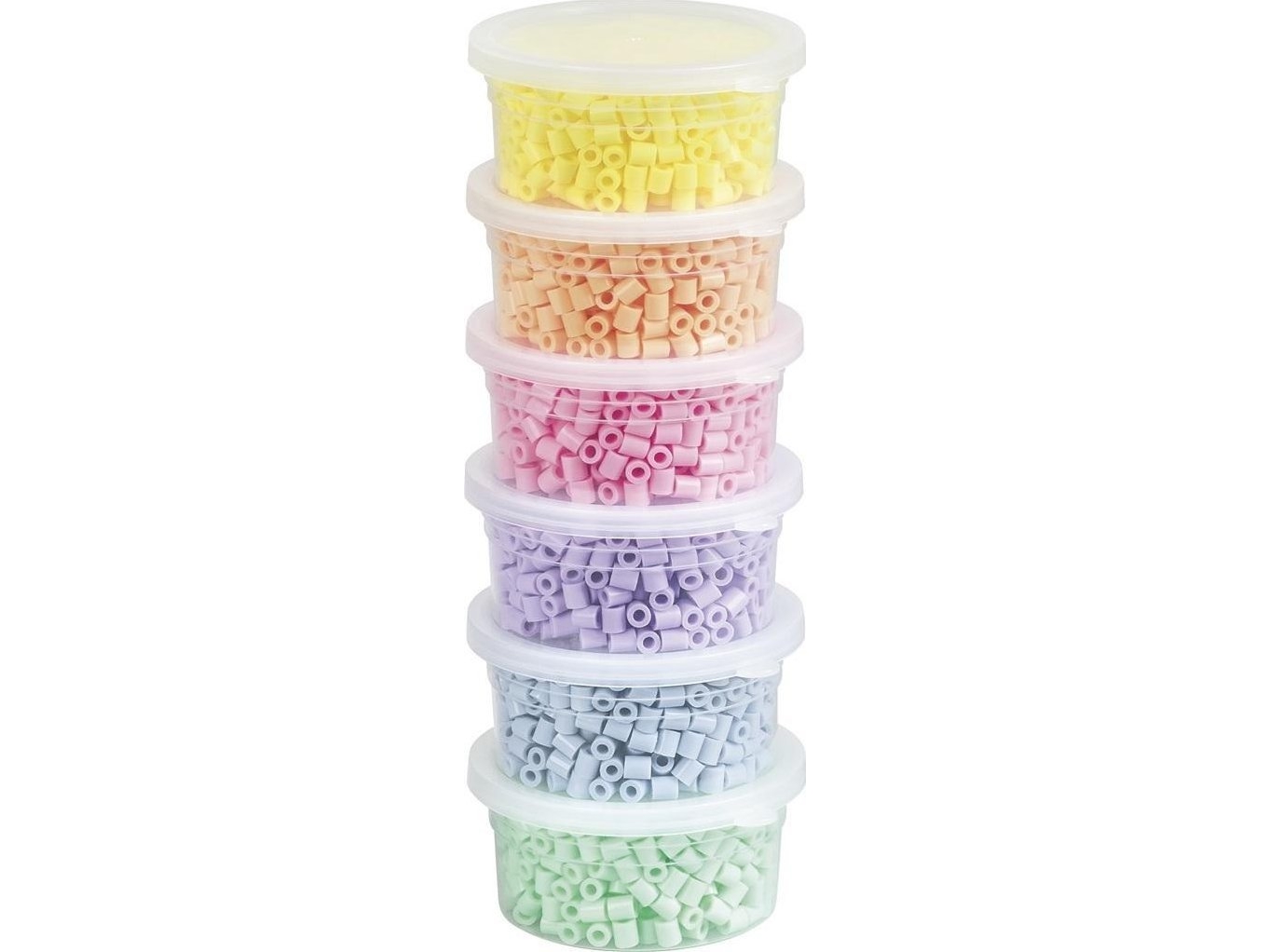 Trykperler Pastel 6 Farver