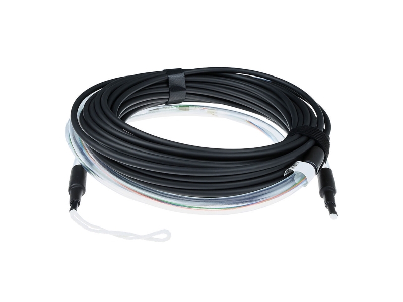 200 Meter Multimode 50/125 Om4 Indoor/Outdoor-Kabel 24 Adern Mit Lc-Steckern