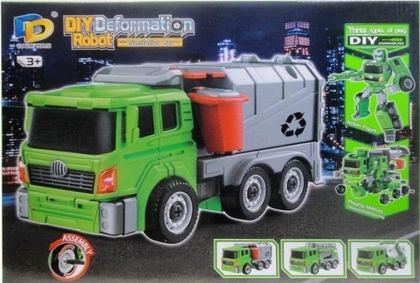 2-i-1 robot-twister-skraldebil