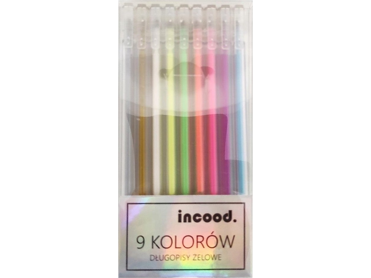 Fineliner pastel farver 9 stk.